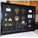 Patches Display case / Millitary / Police / Horses Patches Shadow box Cabinet SM   332729800470